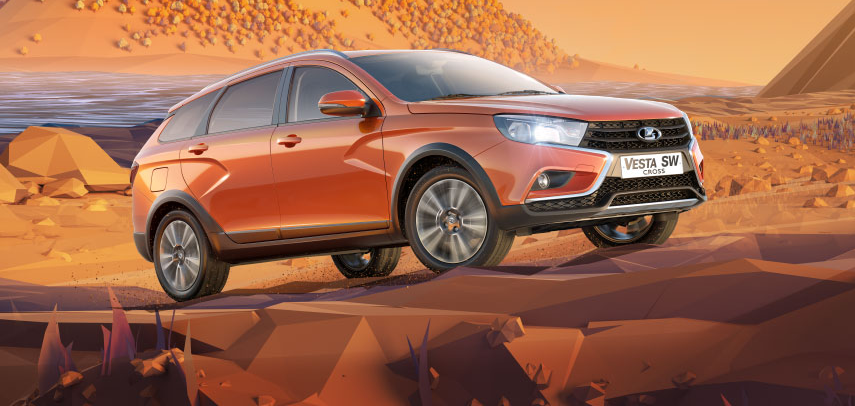 LADA Vesta SW Cross в кредит по программе LADA Finance